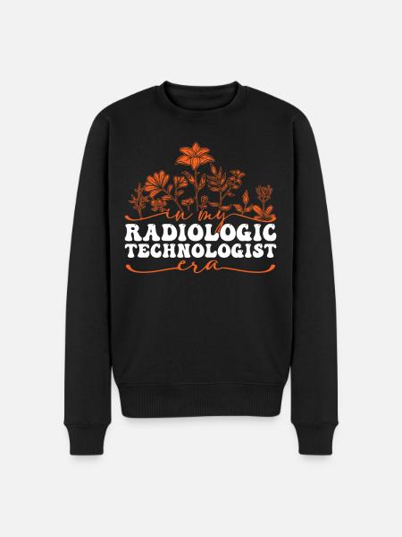 Radiologic Technologist Era Flowers - Men's Premium Organic Jumper - black