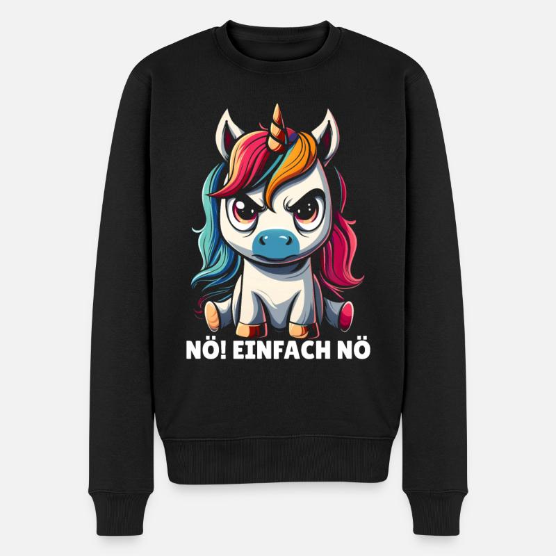 Non, juste non - Pull Premium bio Homme - noir