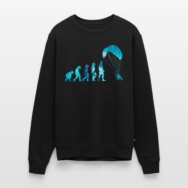 Évolution de la marche au paramoteur volant Pull Premium bio Homme