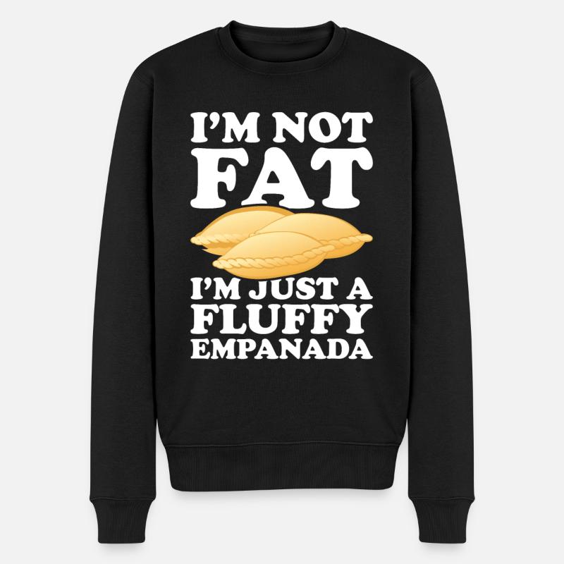 Empanada Dumpling Espagnol Mexicain - Pull Premium bio Homme - noir