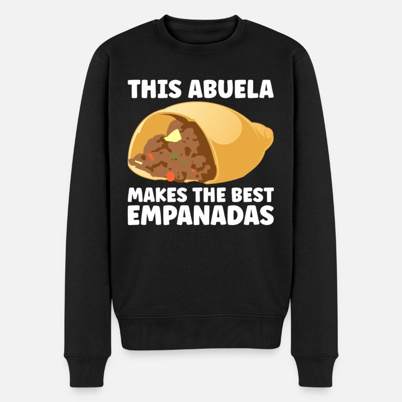 Empanada Dumpling Espagnol Mexicain - Pull Premium bio Homme - noir