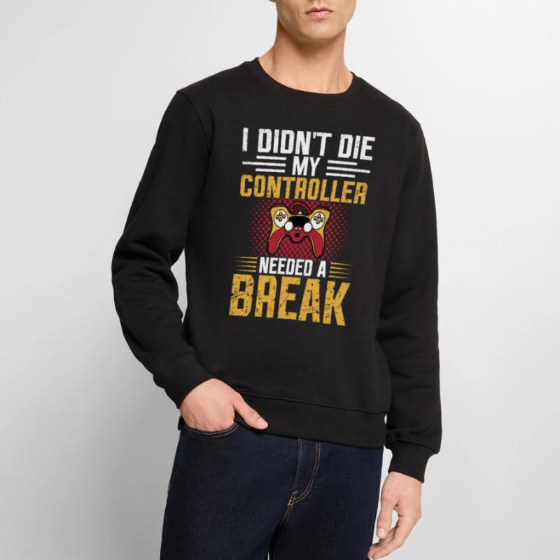 Play Controller Gaming Controller needed a Men's Premium Organic Jumper