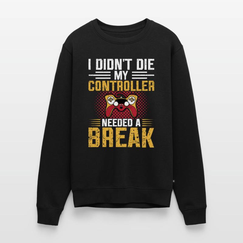 Play Controller Gaming Controller needed a Men's Premium Organic Jumper
