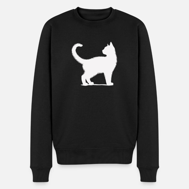 J’adore les chats - Pull Premium bio Homme - noir
