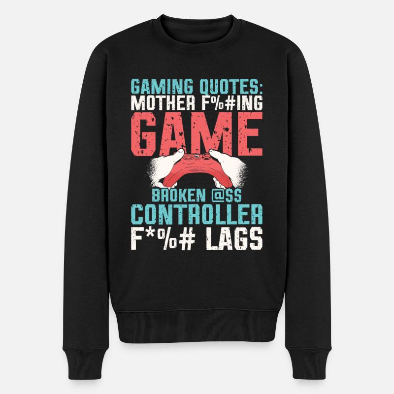 Capturez les frustrations du jeu. - Pull Premium bio Homme - noir