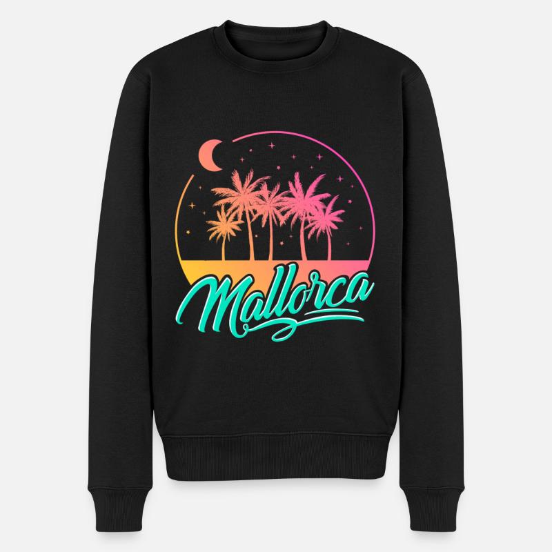 Majorque - Pull Premium bio Homme - noir