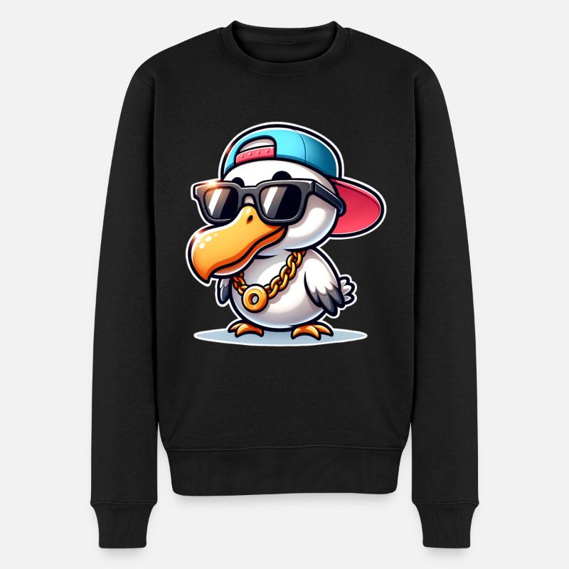 Dodo - Pull Premium bio Homme - noir
