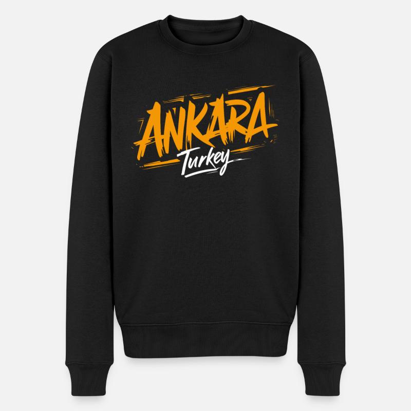 Souvenir Ankara Turquie - Pull Premium bio Homme - noir