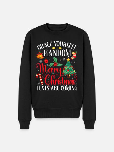 See yourself together, accidental happy - Men's Premium Organic Jumper - black