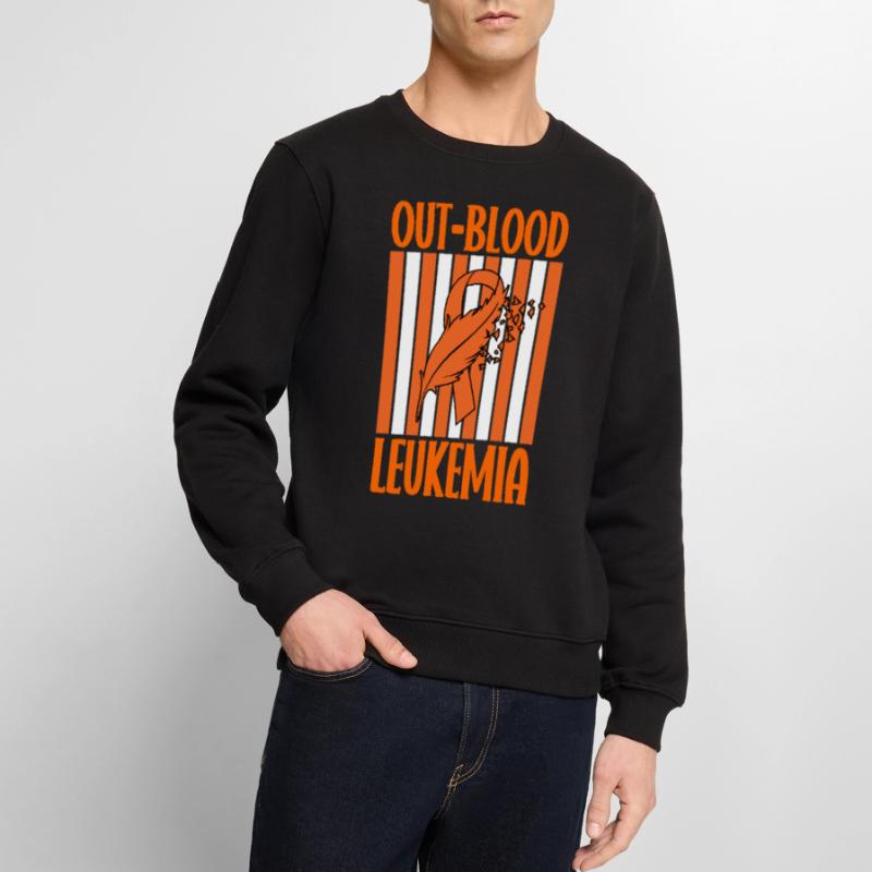 Leukämie Bewusstsein Blutkrebs Bekämpfung Männer Premium Bio Pullover