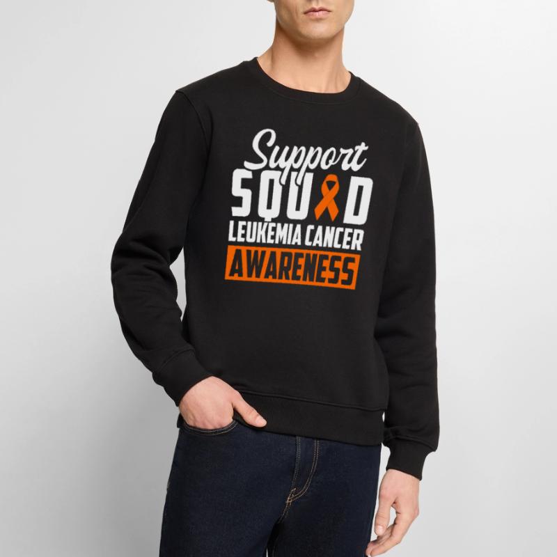 Leukämie Bewusstsein Blutkrebs Bekämpfung Männer Premium Bio Pullover