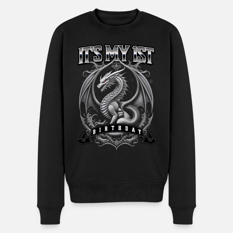Dragon 1er anniversaire Dragon - Pull Premium bio Homme - noir