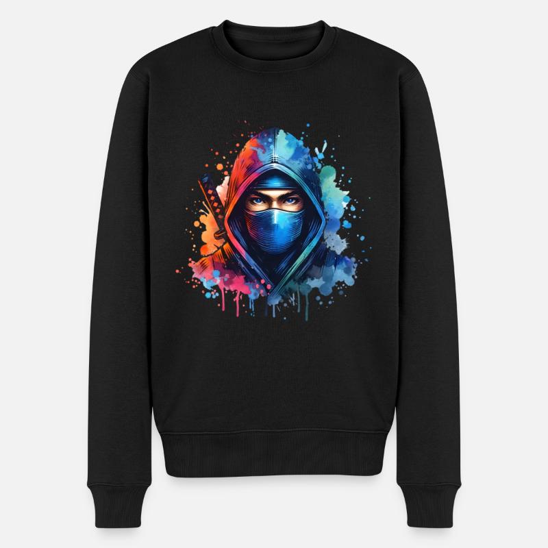 Ninja - Pull Premium bio Homme - noir