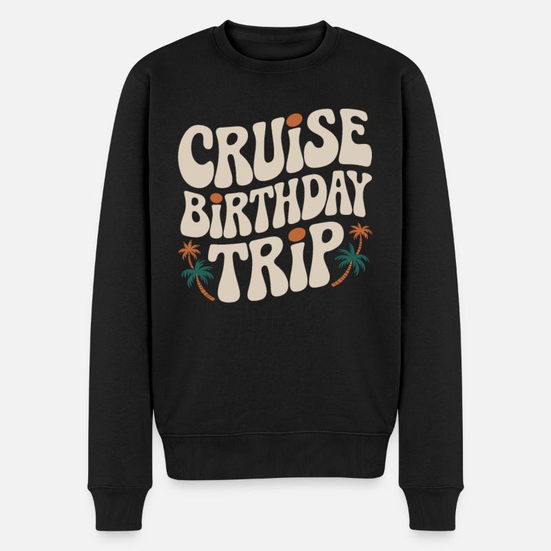 Croisière Anniversaire Voyage Aventure - Pull Premium bio Homme - noir