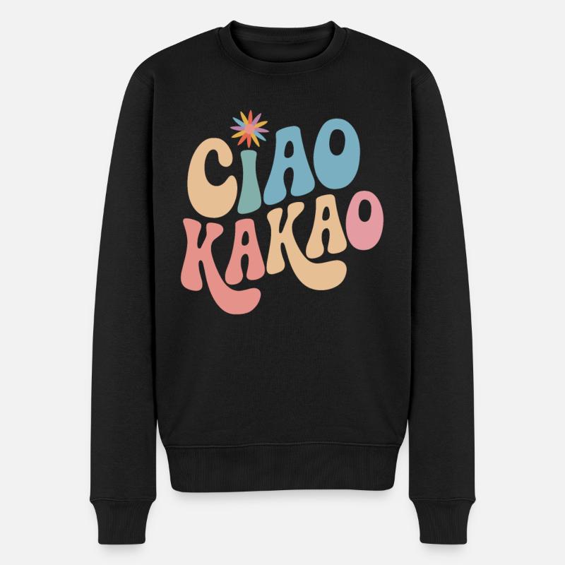 Ciao Cacao - Pull Premium bio Homme - noir