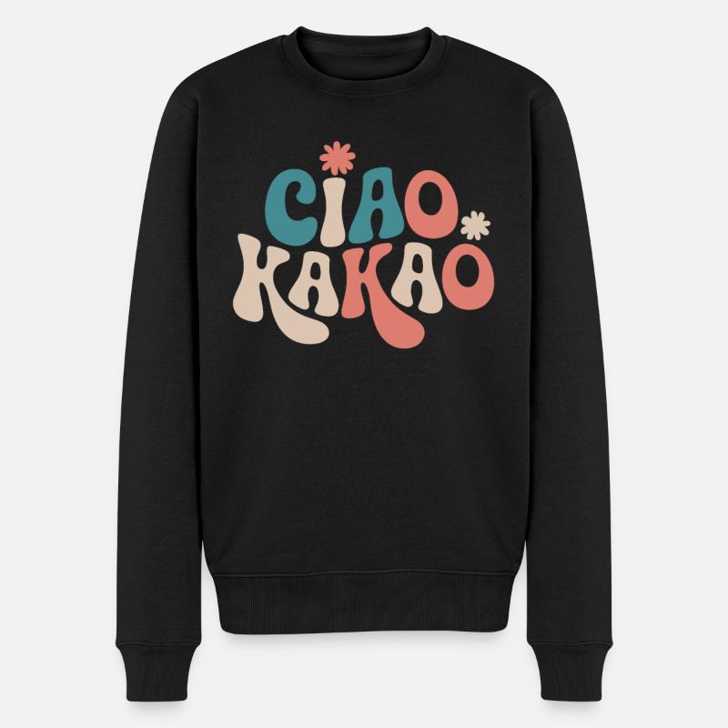Ciao Cacao - Pull Premium bio Homme - noir