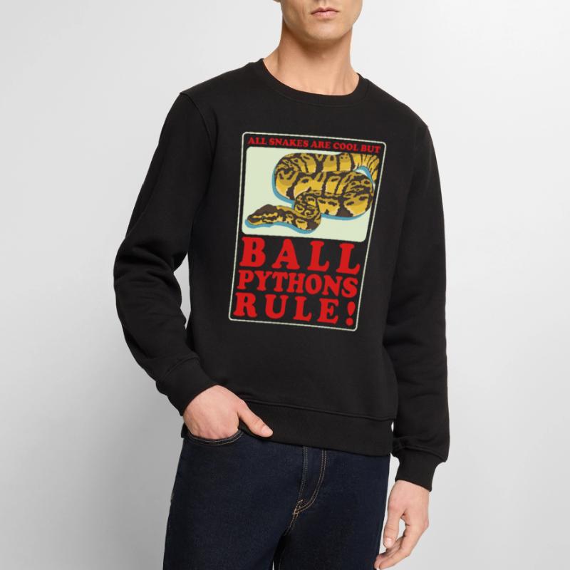 Roi Python Python Serpent Cadeau Pull Premium bio Homme