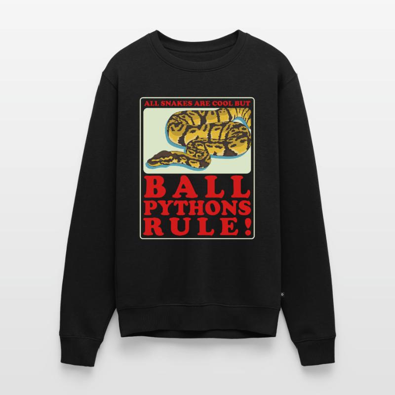 Roi Python Python Serpent Cadeau Pull Premium bio Homme