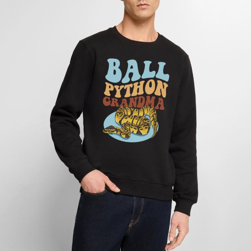 Roi Python Mamie Python Serpent Cadeau Pull Premium bio Homme