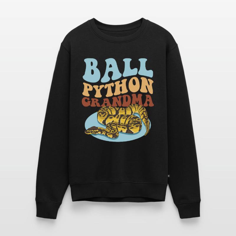 Roi Python Mamie Python Serpent Cadeau Pull Premium bio Homme