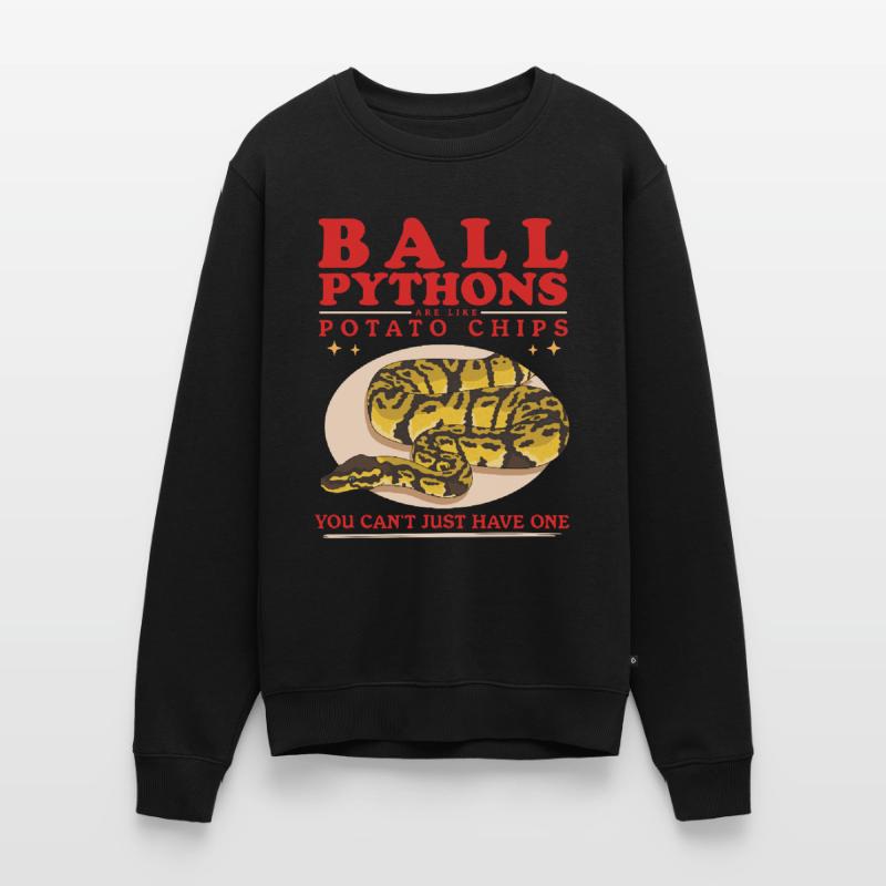 Roi Python Python Serpent Cadeaux Pull Premium bio Homme