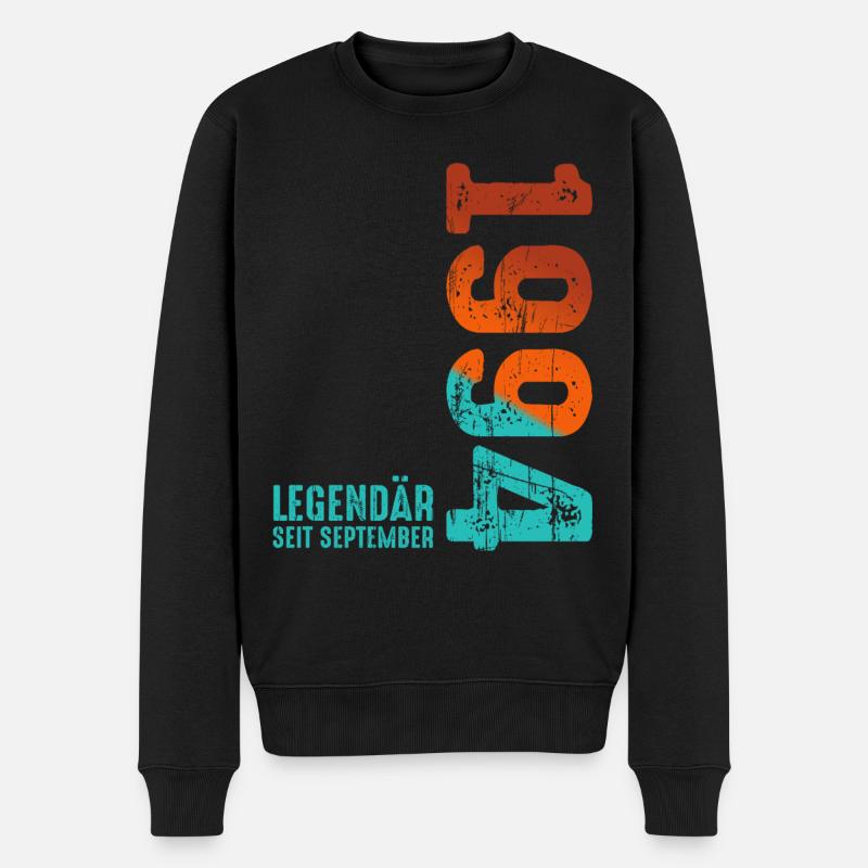 Septembre 1994 Légendaire depuis - Pull Premium bio Homme - noir