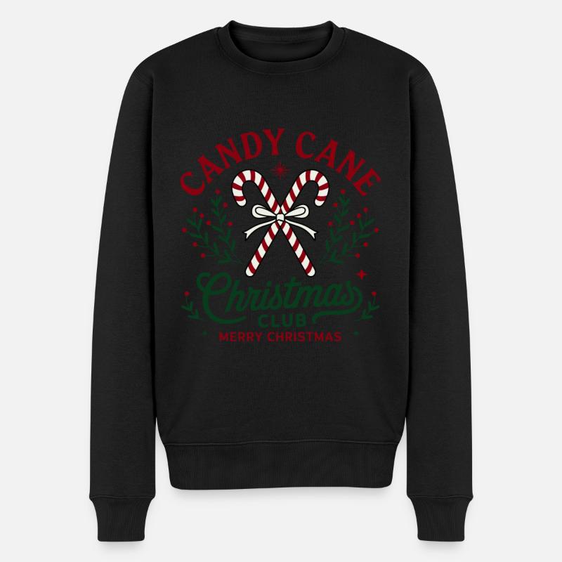 Partenaire de canne à sucre Look pour Noël - Pull Premium bio Homme - noir