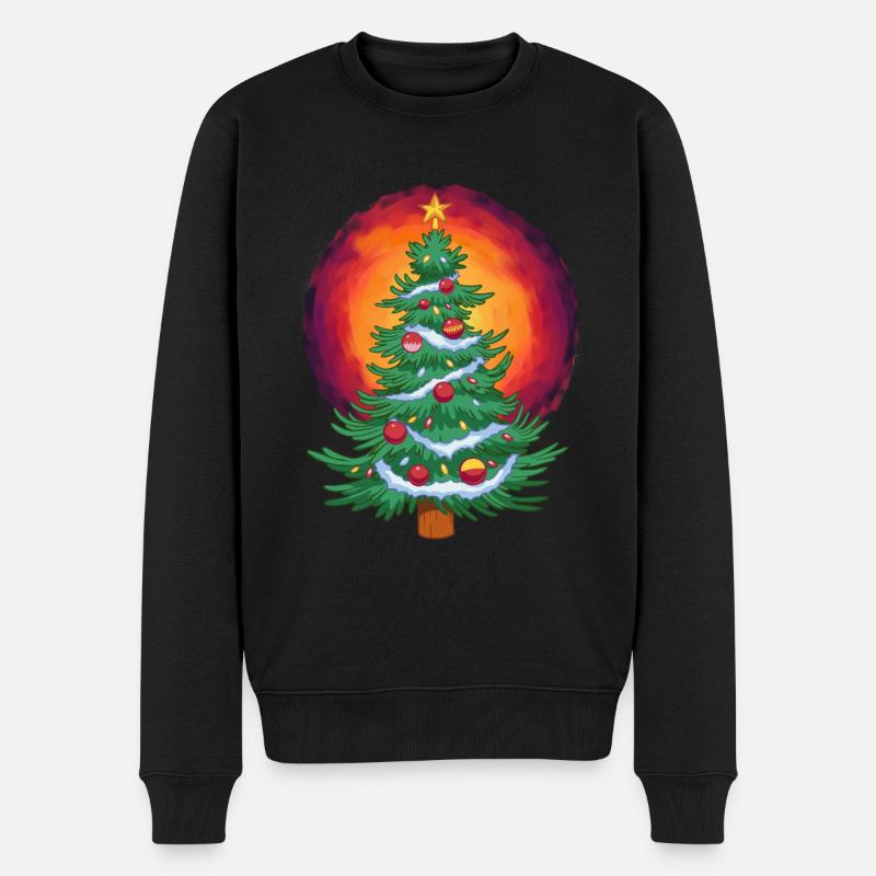 Noël Noël Noël Sapin de Noël - Pull Premium bio Homme - noir