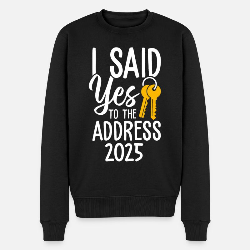 J’ai dit à l’adresse 2025 - Pull Premium bio Homme - noir