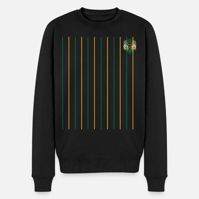 Jamaïque Jamaïque Rasta Raggea Drapeau Rastafari - Pull Premium bio Homme - noir