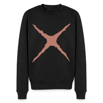 Anime Narbe Anime Cosplay Training Fitnessstudio Bodybuilding - Männer Premium Bio Pullover - Schwarz - Vorne - Nico (187cm)