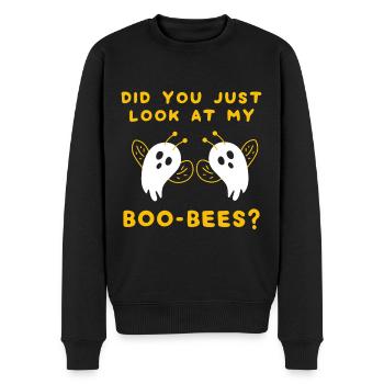 Tu viens de regarder mes boo-bees drôle Halloween - Pull Premium bio Homme - noir - Devant - Nico (187cm)
