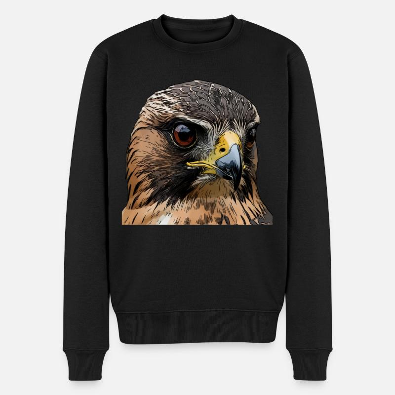 Falken - Männer Premium Bio Pullover - Schwarz