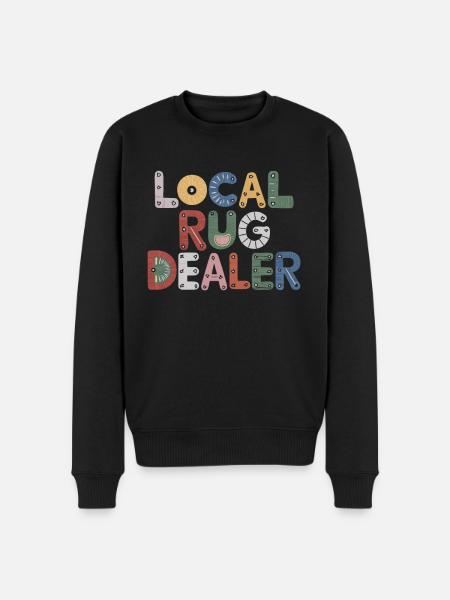 Funny Rug Quote Rug - Men's Premium Organic Jumper - black