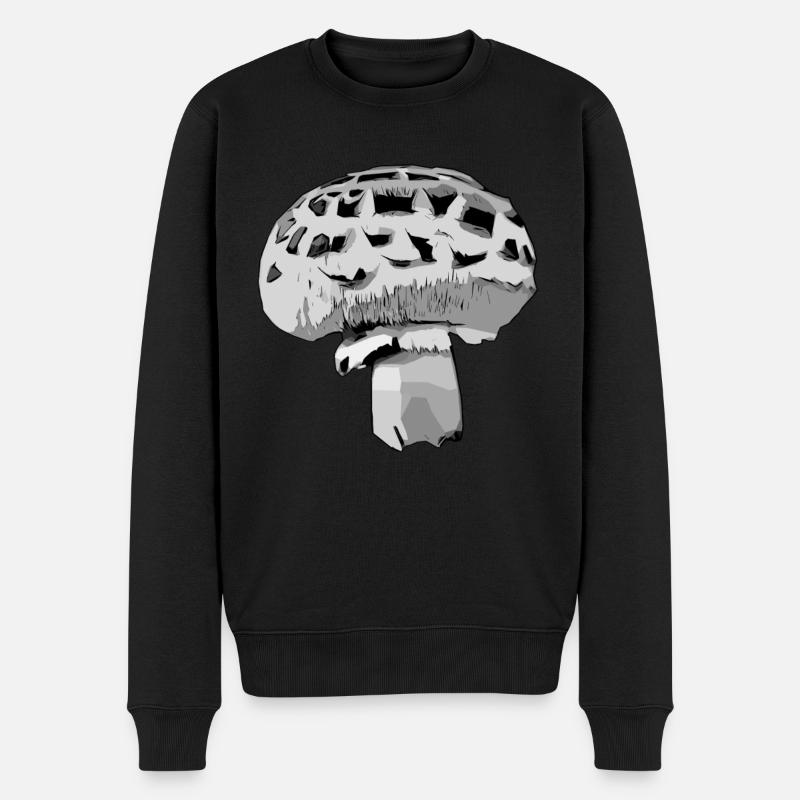 Gray Champion - Männer Premium Bio Pullover - Schwarz