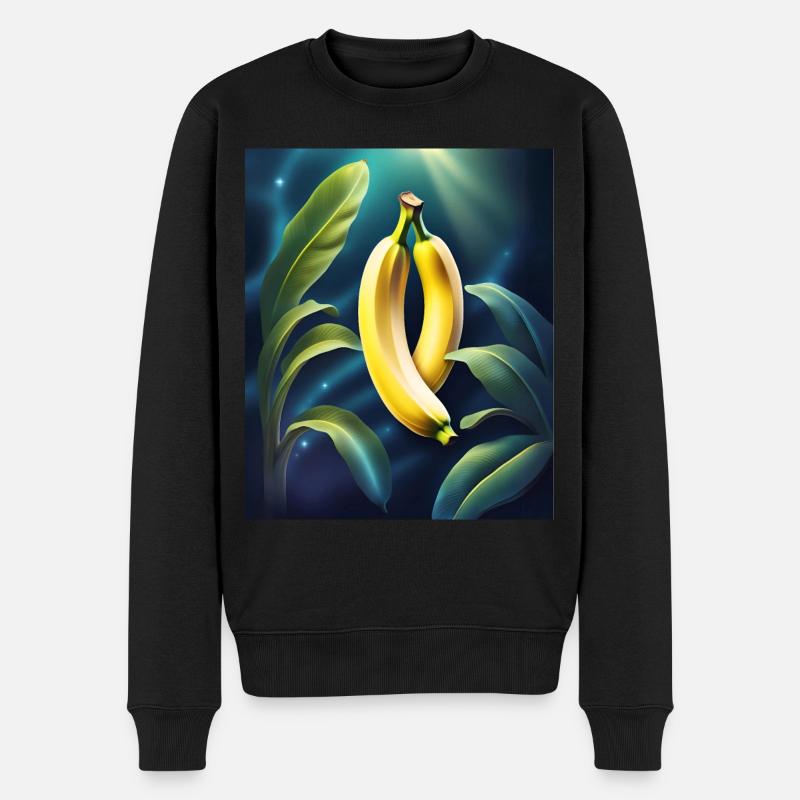 Design de banane cool - Pull Premium bio Homme - noir