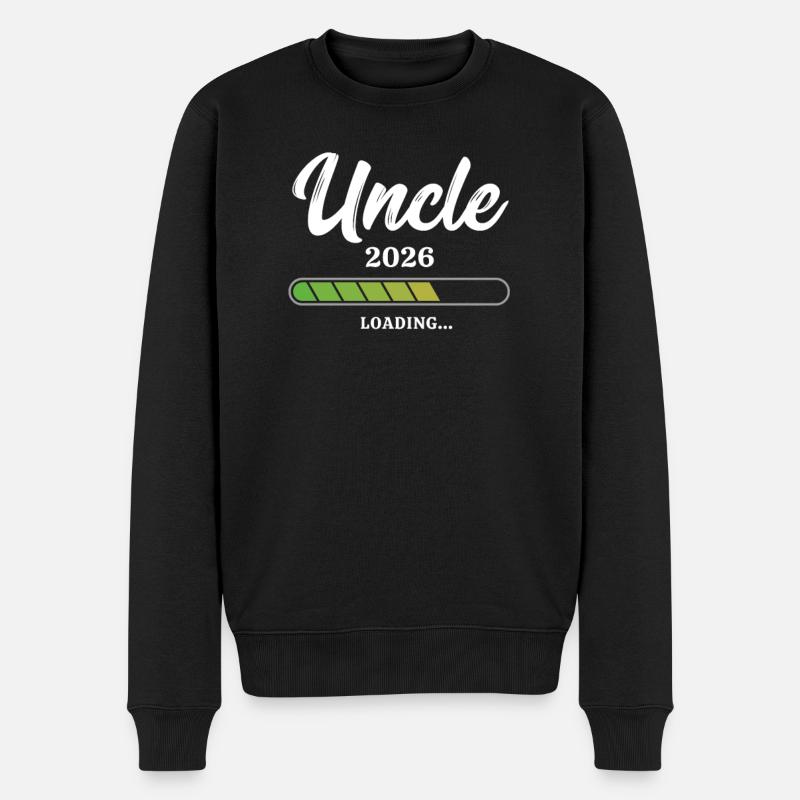 Uncle Loading 2026 - Männer Premium Bio Pullover - Schwarz