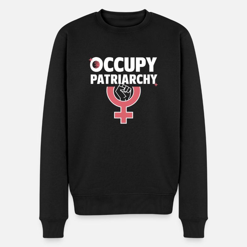 Occupy Patriarchy : l’autonomisation féministe - Pull Premium bio Homme - noir