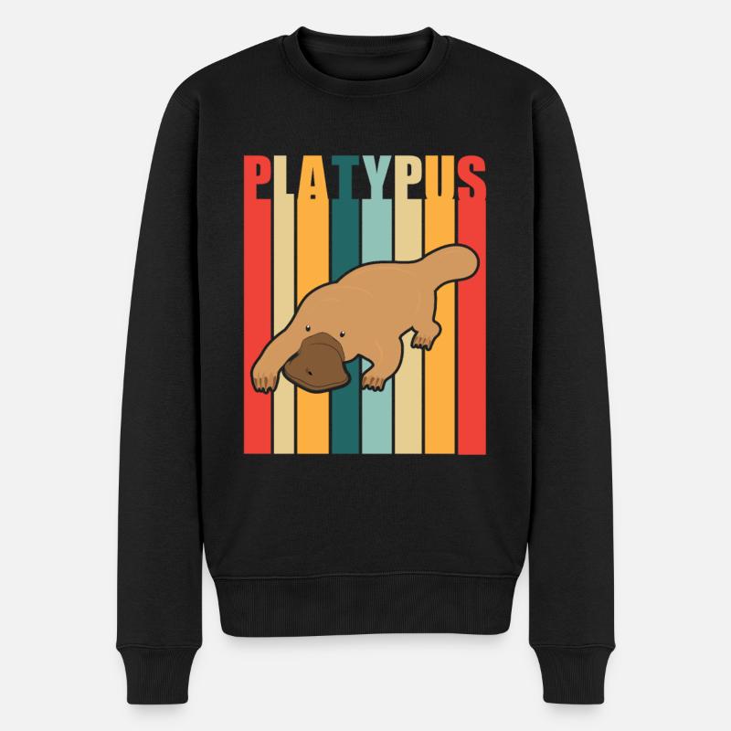 Ornithorynque - Pull Premium bio Homme - noir