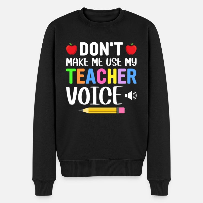 Enseignant - Pull Premium bio Homme - noir