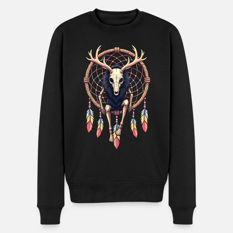 Attrape-rêves Wendigo - Pull Premium bio Homme - noir