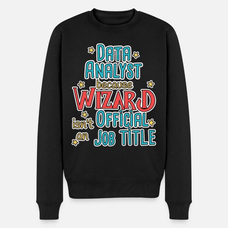 Assistant Data Analyst - Pull Premium bio Homme - noir