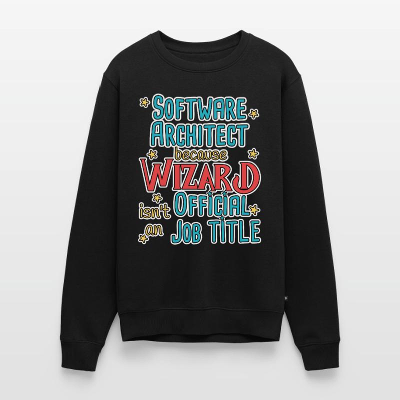 Software Architect Wizard Software Architektur Männer Premium Bio Pullover