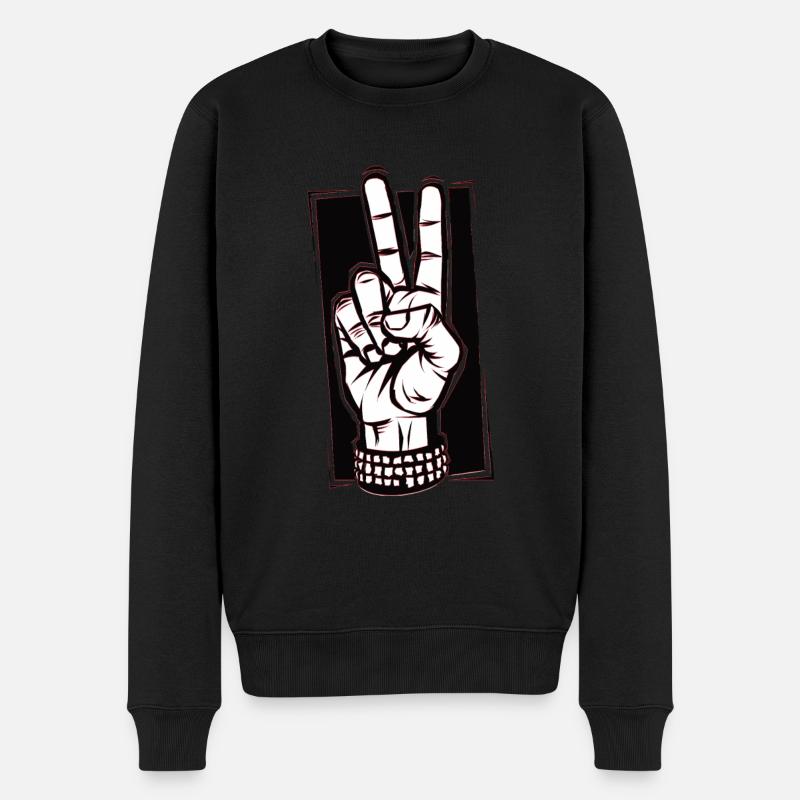 Faisons du rock - Pull Premium bio Homme - noir