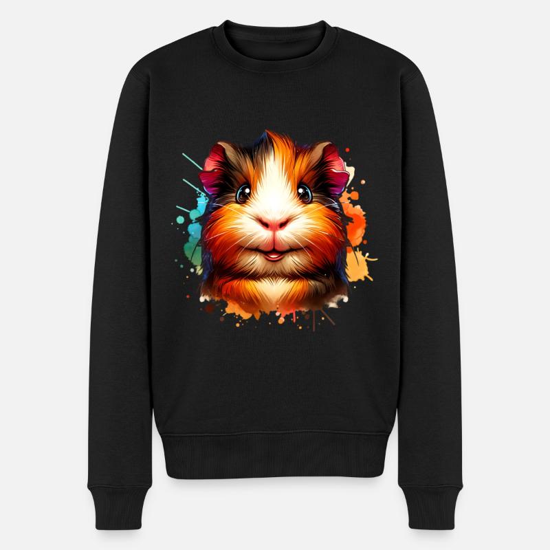 Cobaye - Pull Premium bio Homme - noir