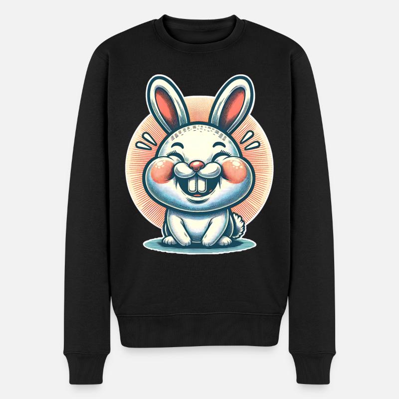 Lapin Lapin - Pull Premium bio Homme - noir