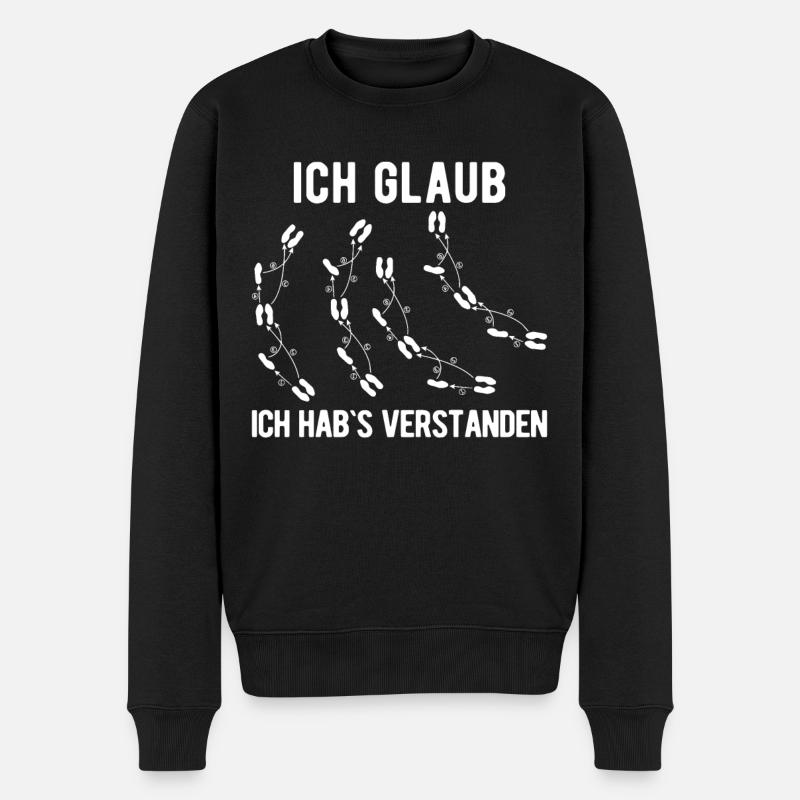 Tänzer Tanzen Tanzschritte Tänzer Tango Walzer - Männer Premium Bio Pullover - Schwarz