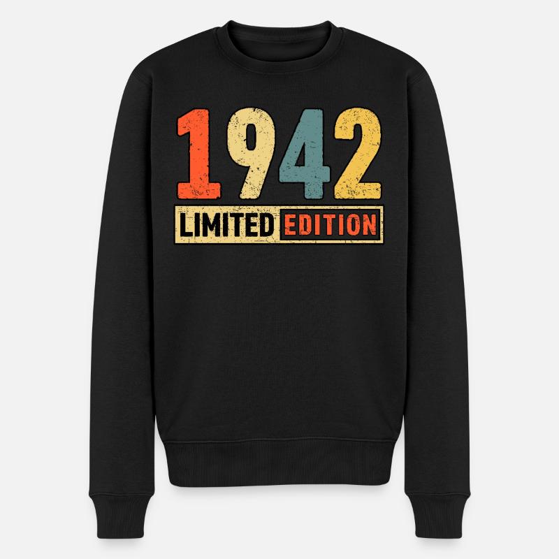 Édition limitée 1942 - Pull Premium bio Homme - noir