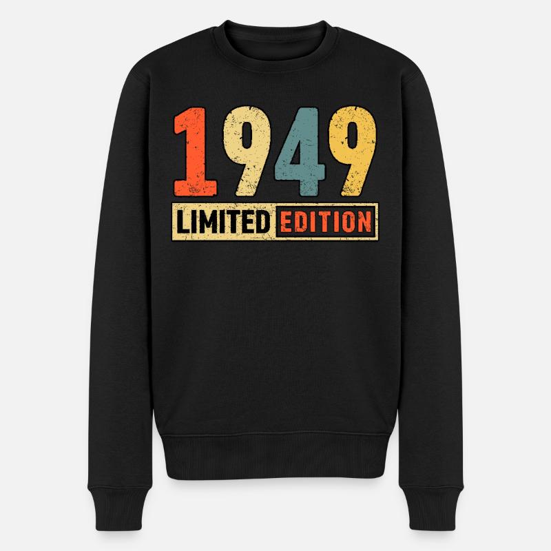 Édition limitée 1949 - Pull Premium bio Homme - noir