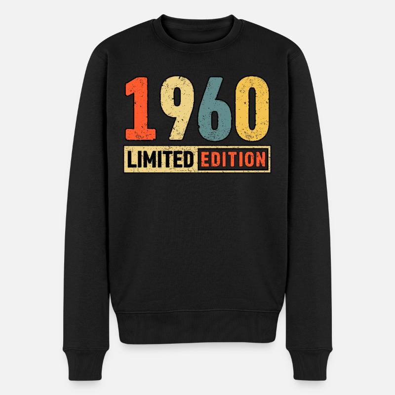 Édition limitée 1960 - Pull Premium bio Homme - noir